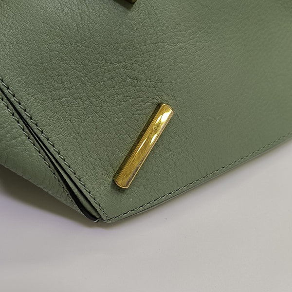 Puzzle Medium Calfskin Green
