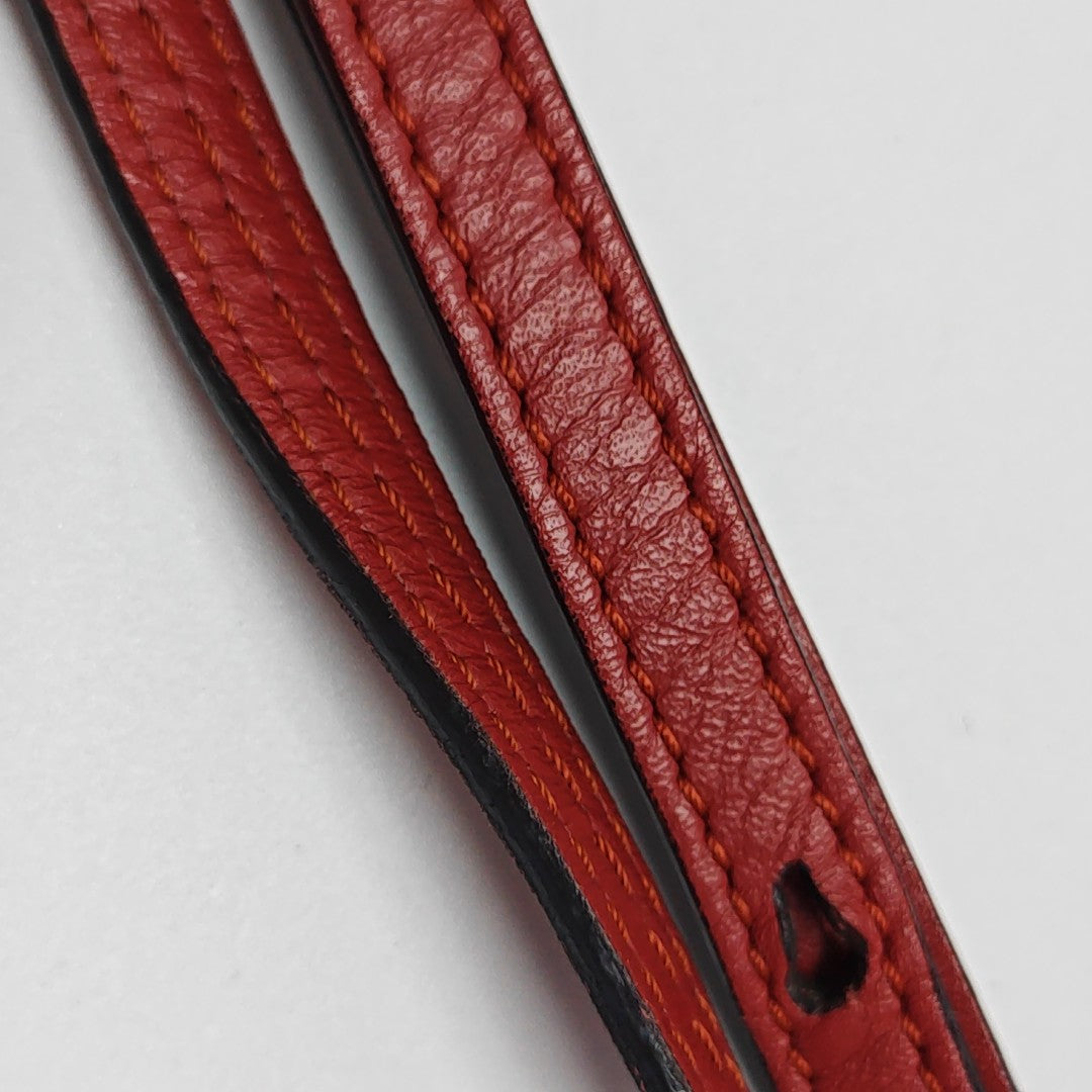 Faye Medium Patent Leather Red