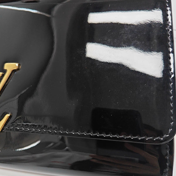 LOUISE Patent Leather Black