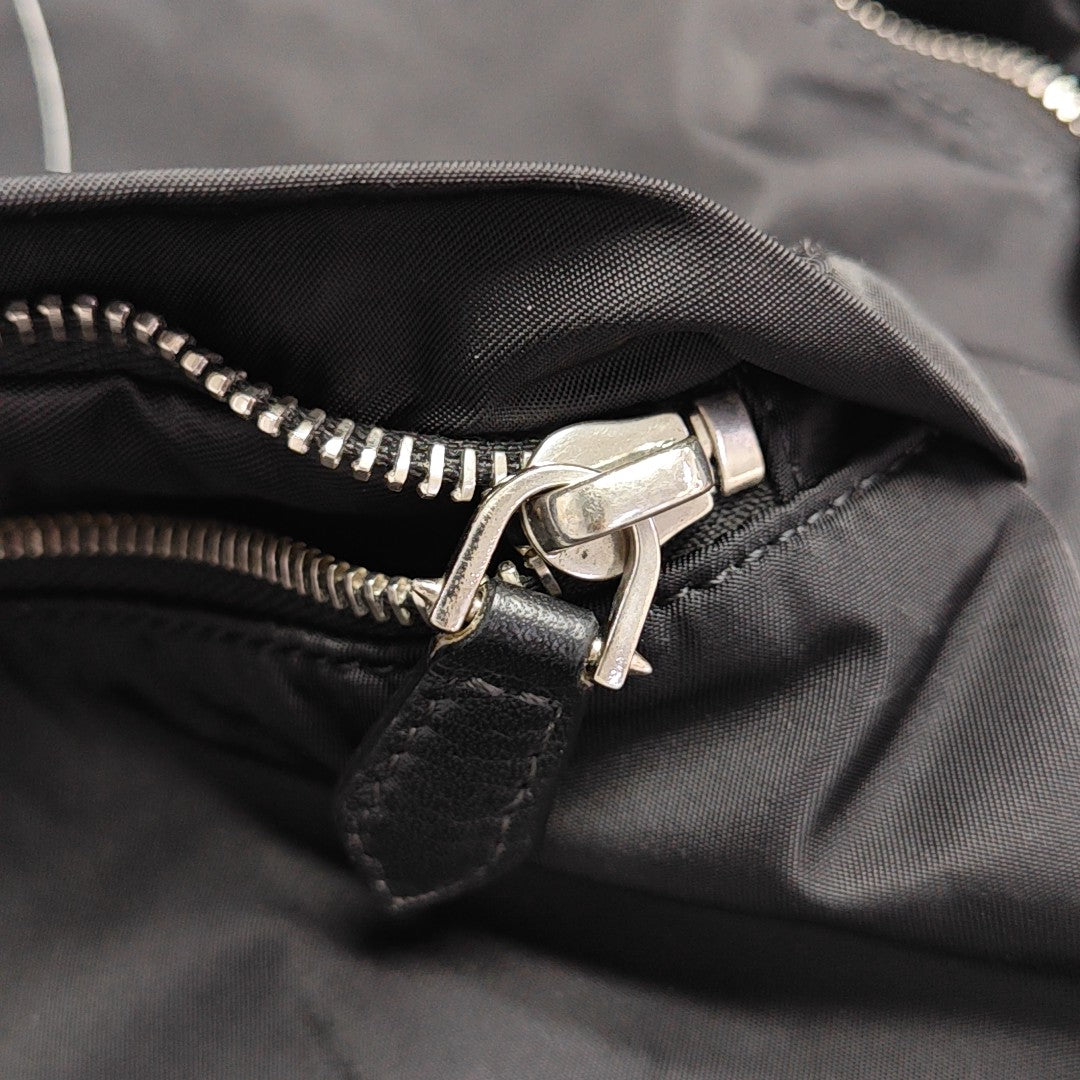 Nylon Backpack Black