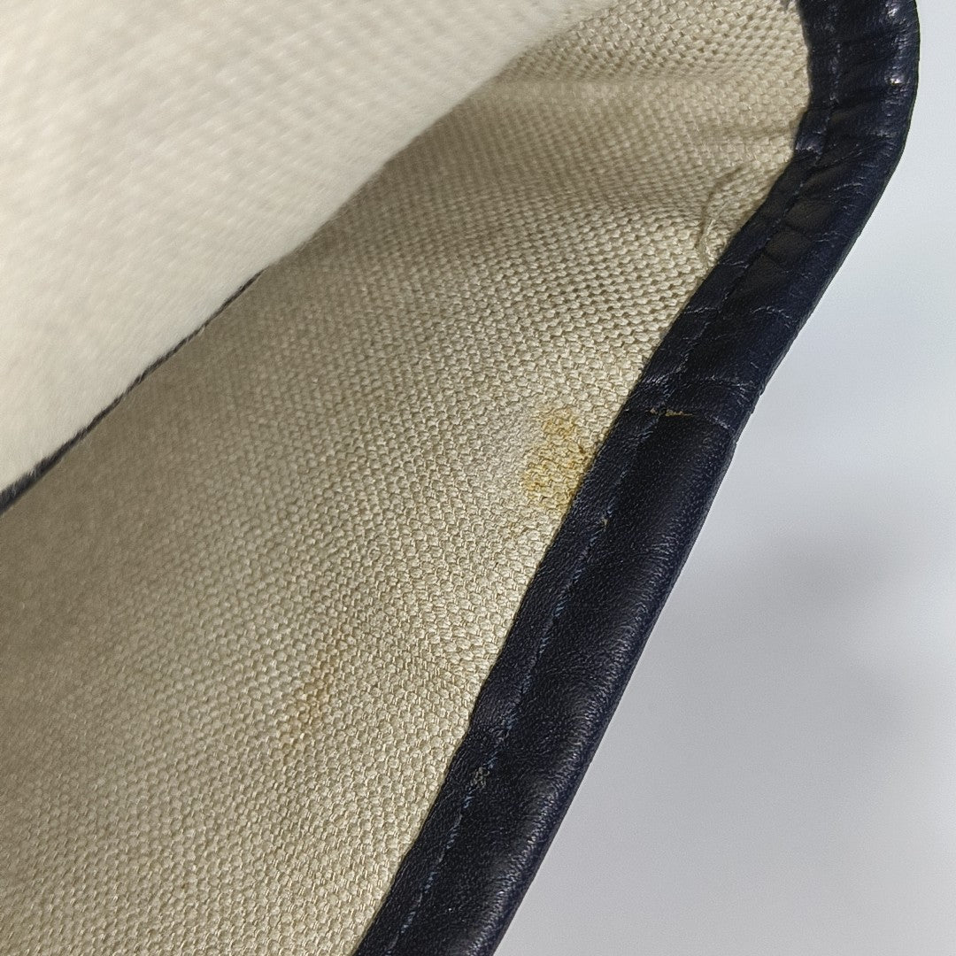 Monogram Coated Canvas Shoulder Bag Beige