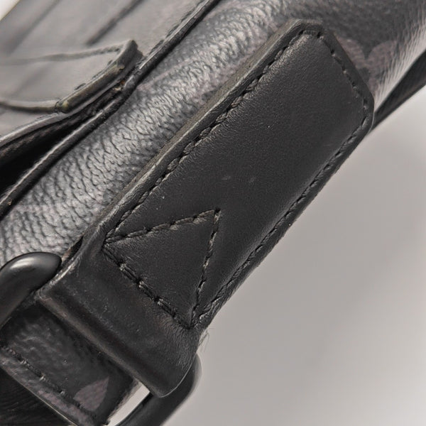 TRUNK PM Monogram Coated Canvas Black