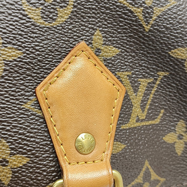 SPEEDY 25 Monogram Coated Canvas Brown