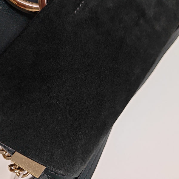 Faye Small Calfskin Green