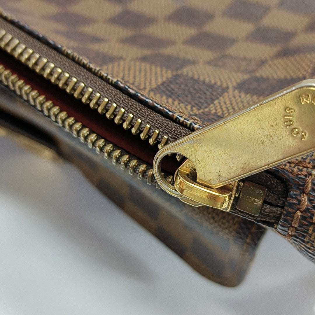 RAVELLO GM Damier Ebene Coated Canvas Brown