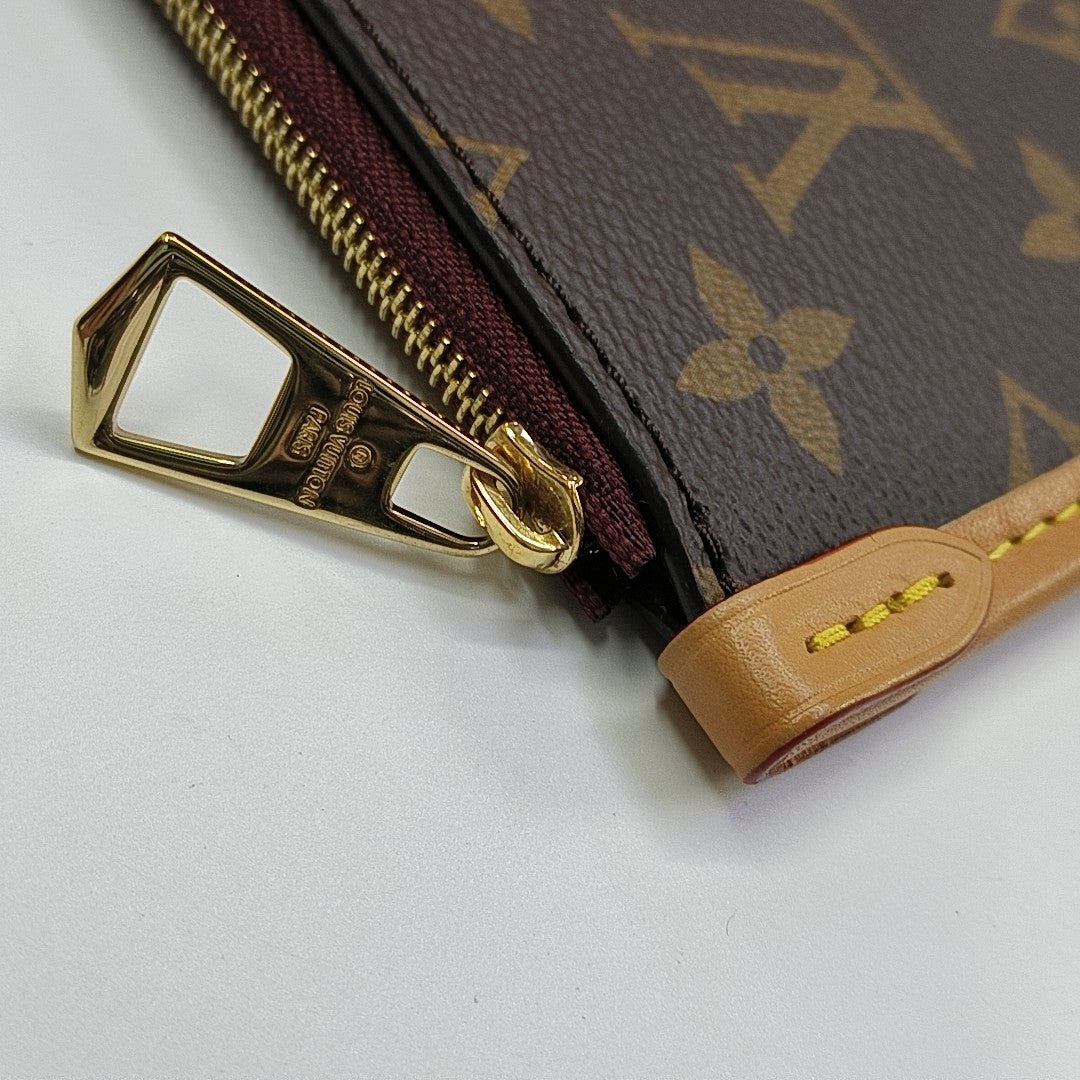 CARRYALL MM Monogram Coated Canvas Brown