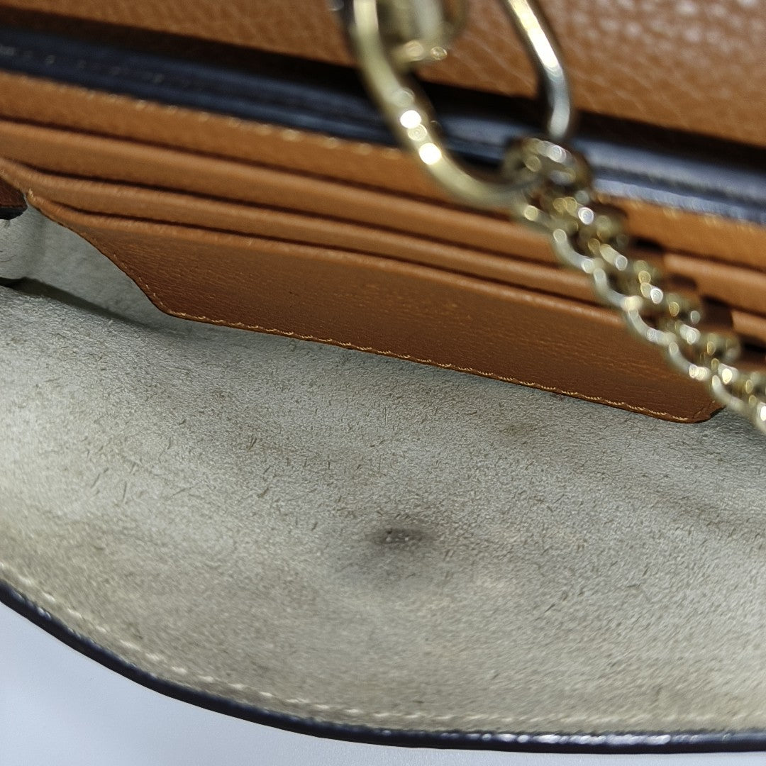 Faye Mini Calfskin Brown