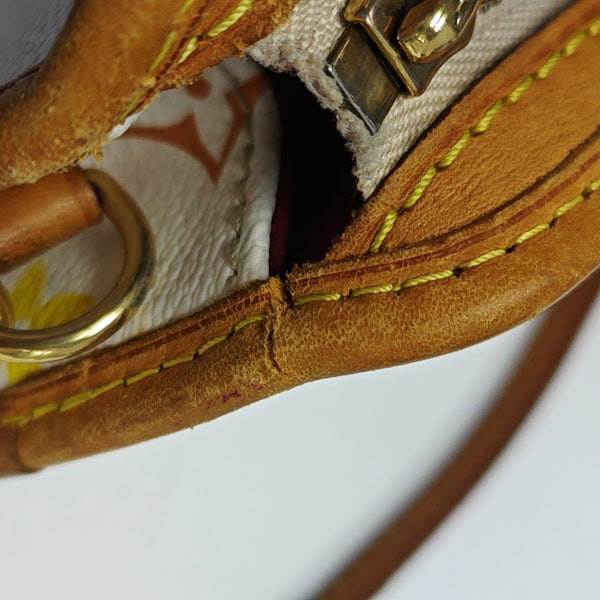 LV × TM SHIRLEY Monogram Coated Canvas White