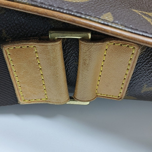 VALMY Monogram Coated Canvas Brown