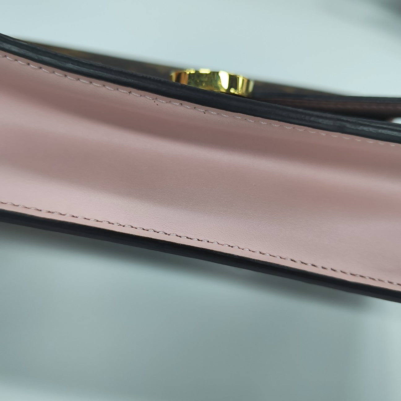 FLORE Monogram Coated Canvas Brown