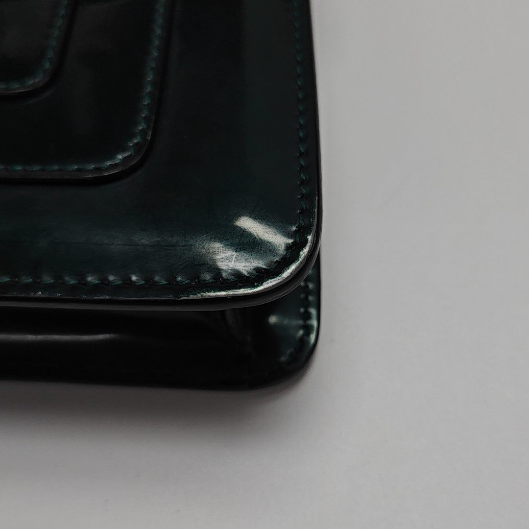 SERPENTI FOREVER Small Patent Leather Green