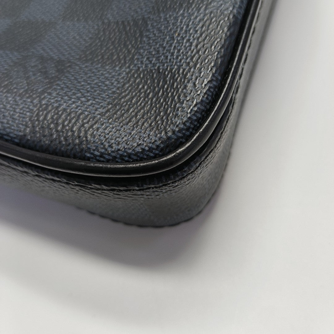 DANDY MM Damier Coated Canvas Blue