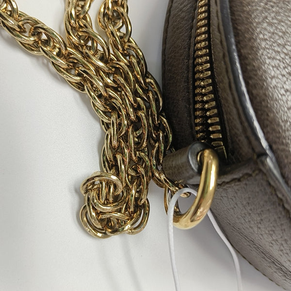 Ophidia Mini Monogram Coated Canvas Beige