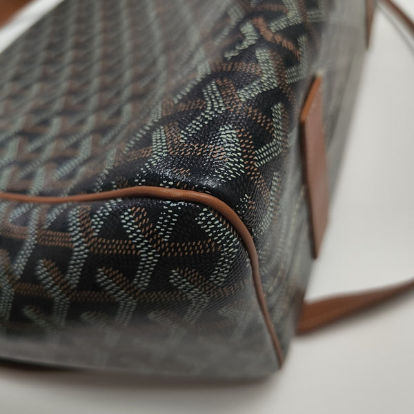 Rouette PM Coated Canvas Brown