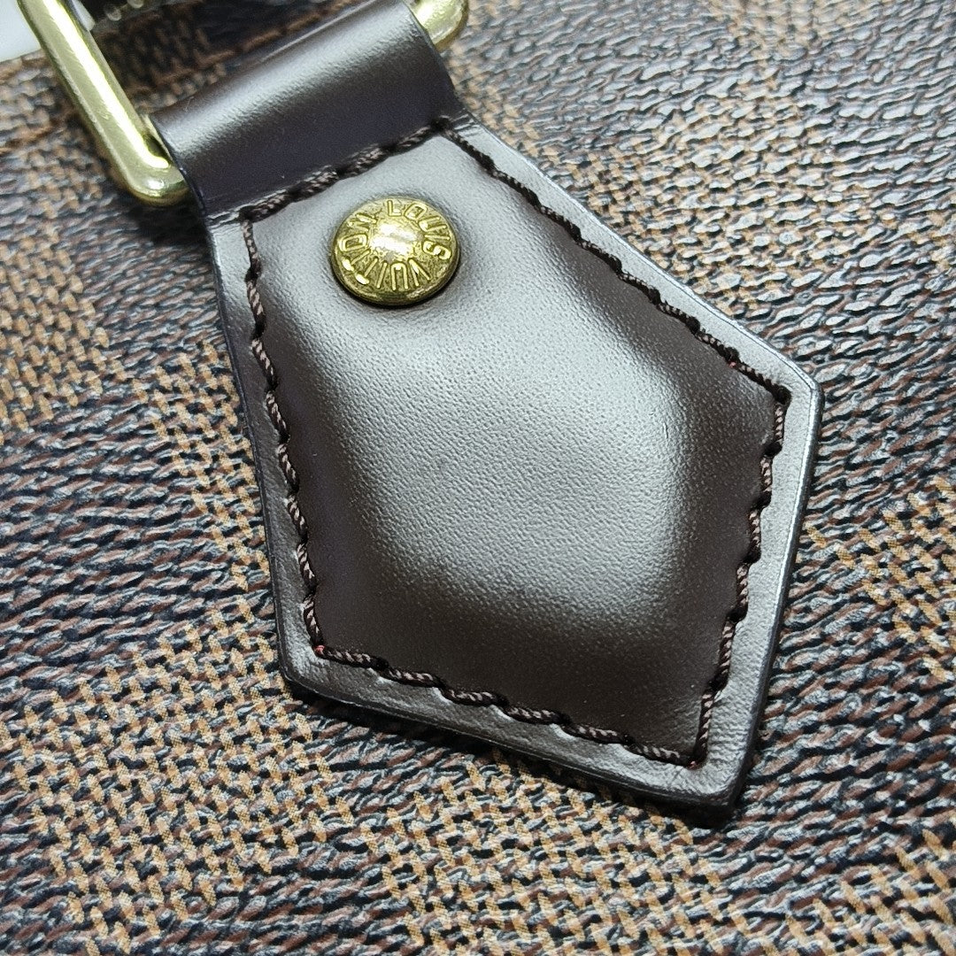 SPEEDY 30 Damier Ebene Coated Canvas Brown
