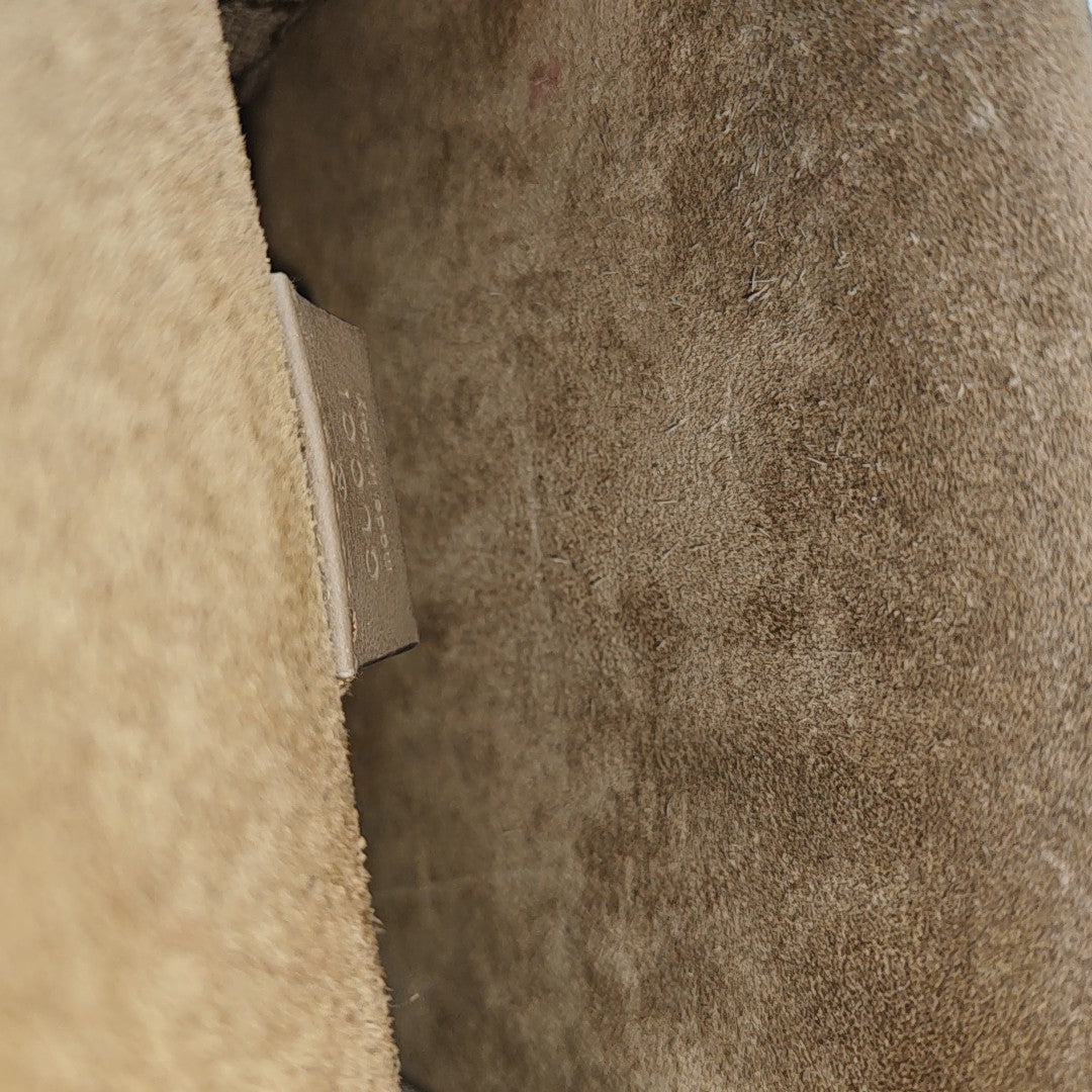 Dionysus Mini Monogram Coated Canvas Beige