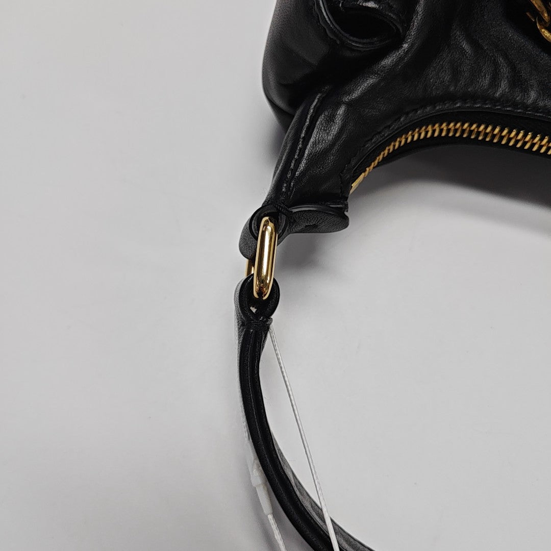 Lambskin Shoulder Bag Black