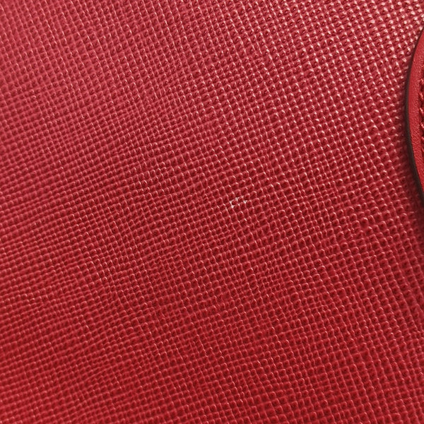 Monochrome Saffiano Calfskin Red