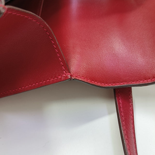 Constance 18 Box Calf Red