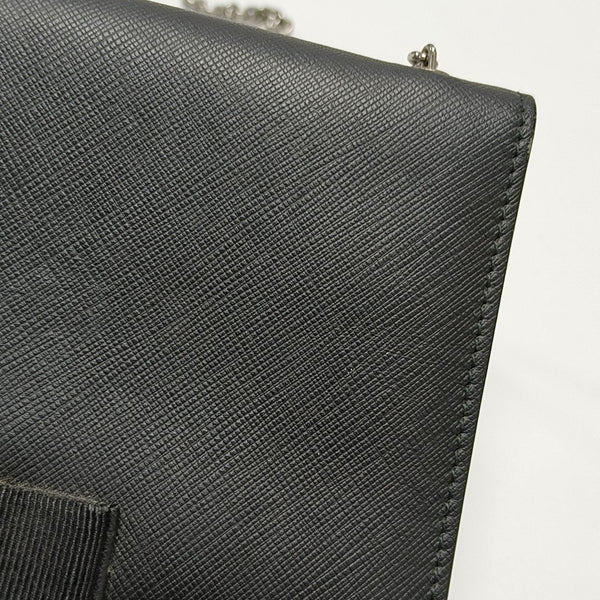Ginny Small Calfskin Black