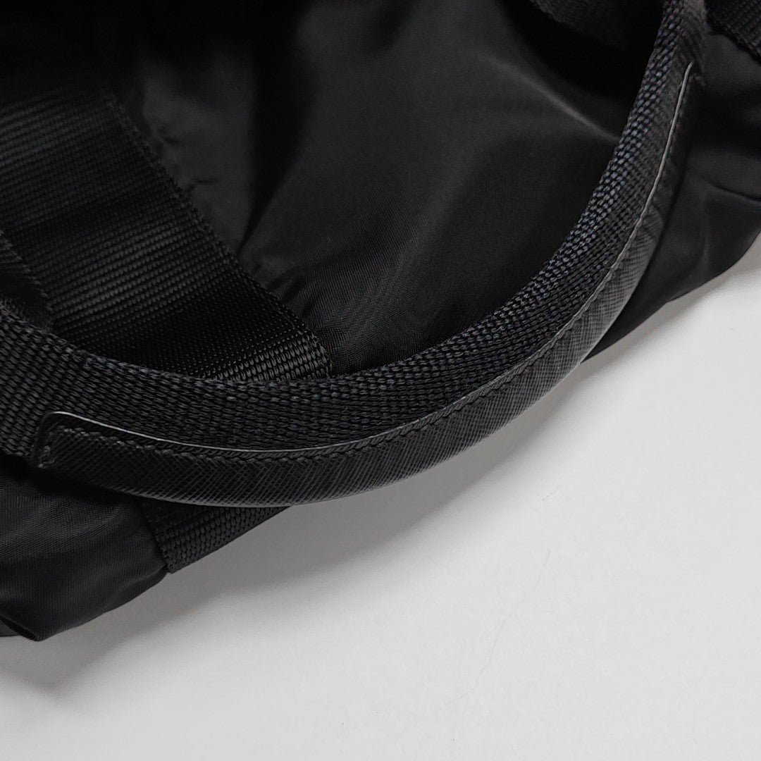 Nylon Tote Bag Black