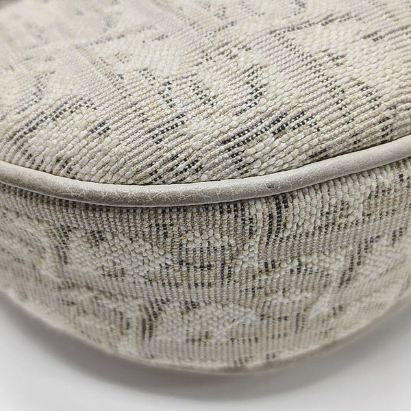 Saddle Medium Canvas Beige
