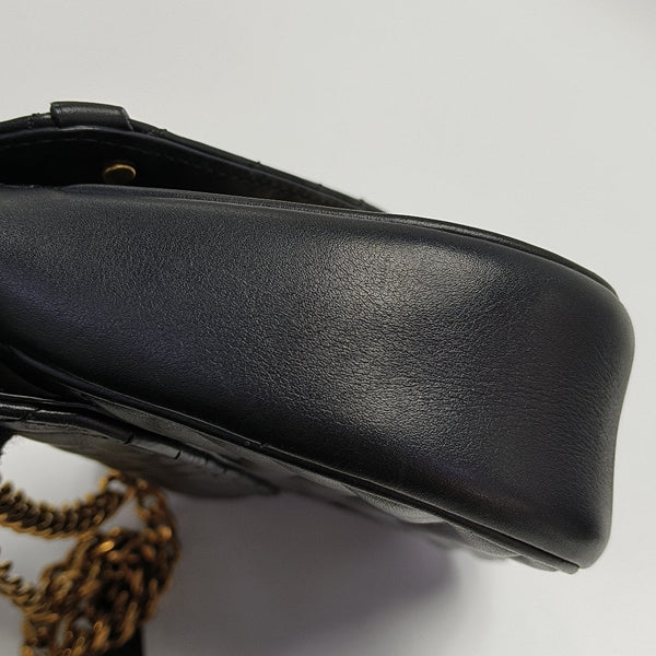 NEW WAVE PM Quilted Calfskin Black