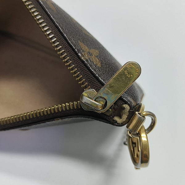 VINTAGE MILLA MM Monogram Coated Canvas Brown