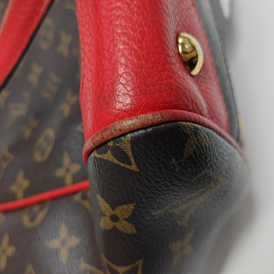 ESTRELA Monogram Coated Canvas Brown