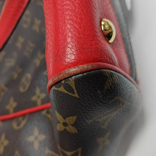 ESTRELA Monogram Coated Canvas Brown