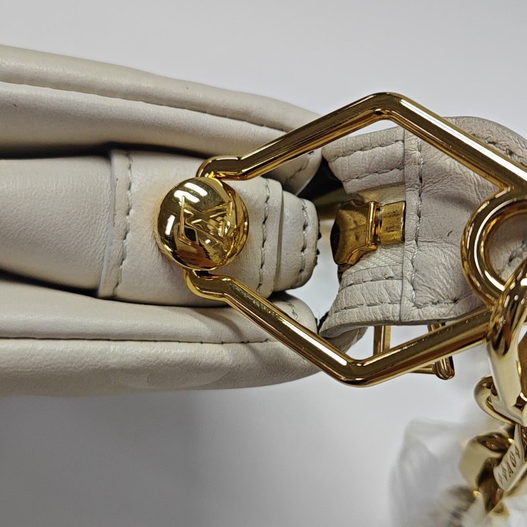 COUSSIN PM Lambskin White