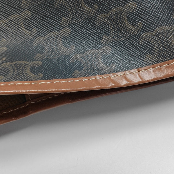 TRIOMPHE CANVAS Small Coated Canvas Brown