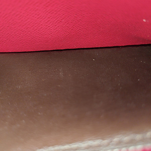 JOSÉPHINE Monogram Coated Canvas Brown Wallet