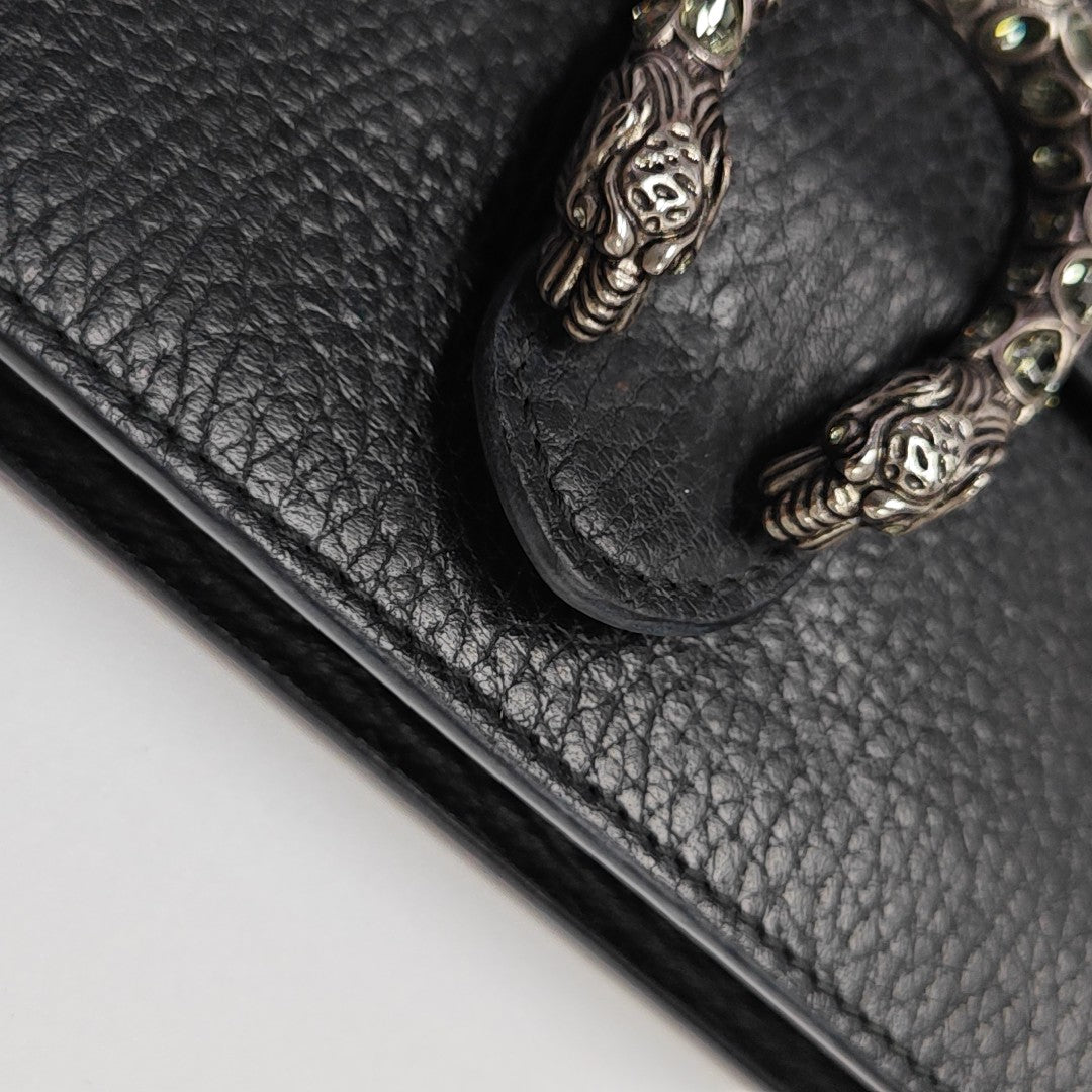 Dionysus Super Mini Calfskin Black