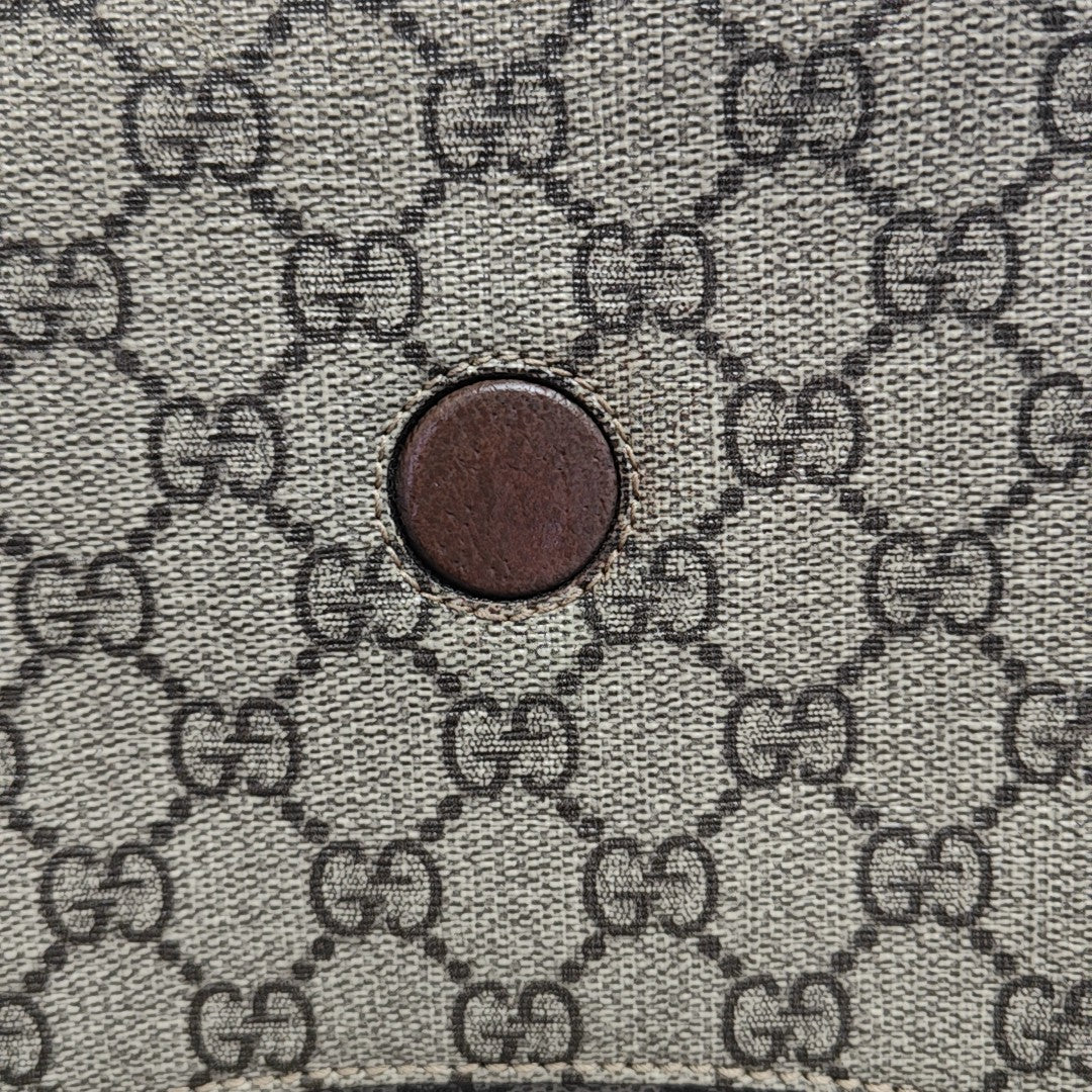 Neo Vintage Large Monogram Coated Canvas Brown