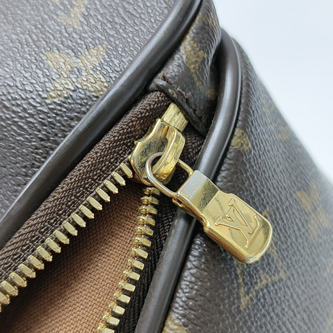 ICARE Monogram Coated Canvas Brown