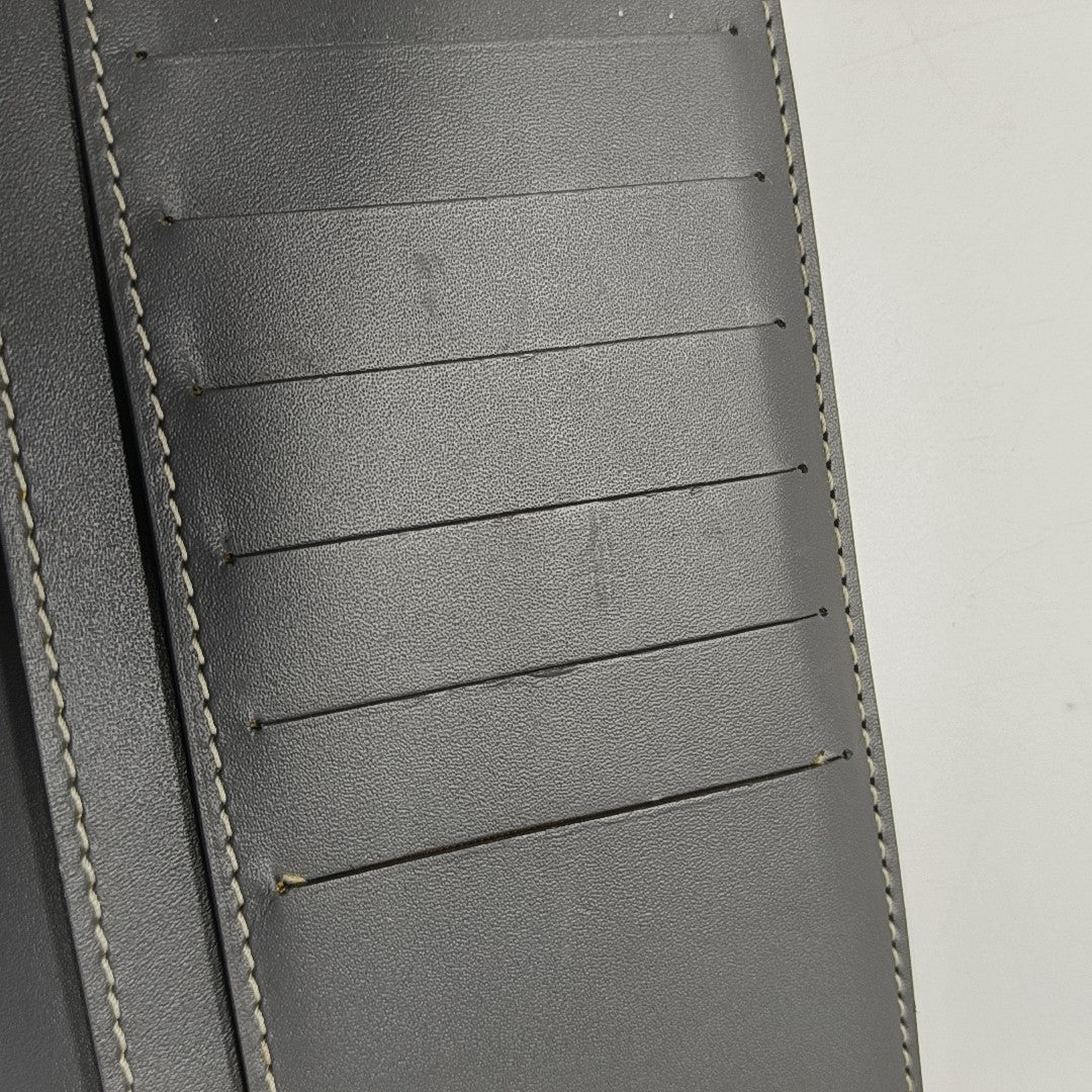 RICHELIEU Coated Canvas Gray Wallet