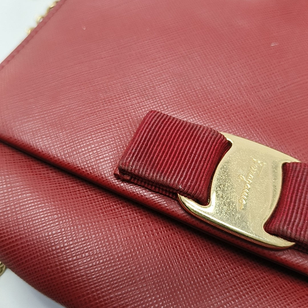 Ginny Calfskin Red