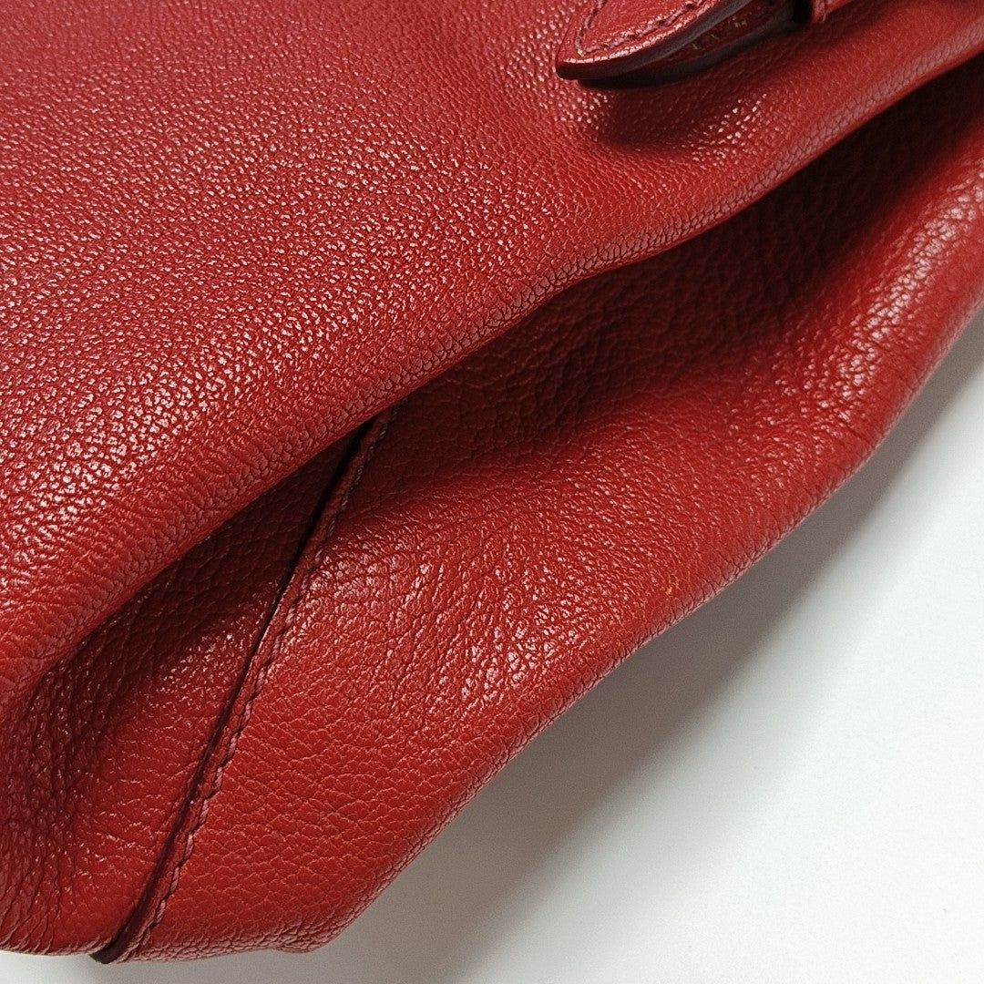 Bow Calfskin Red