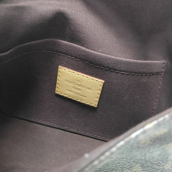 FAVORITE PM Monogram Coated Canvas Brown