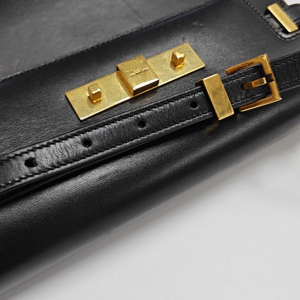 MANHATTAN Small Calfskin Black