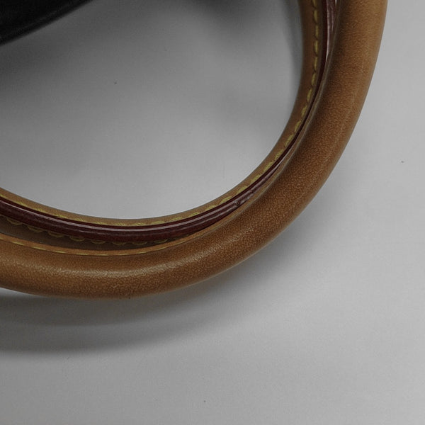 MONTAIGNE BB Monogram Coated Canvas Brown