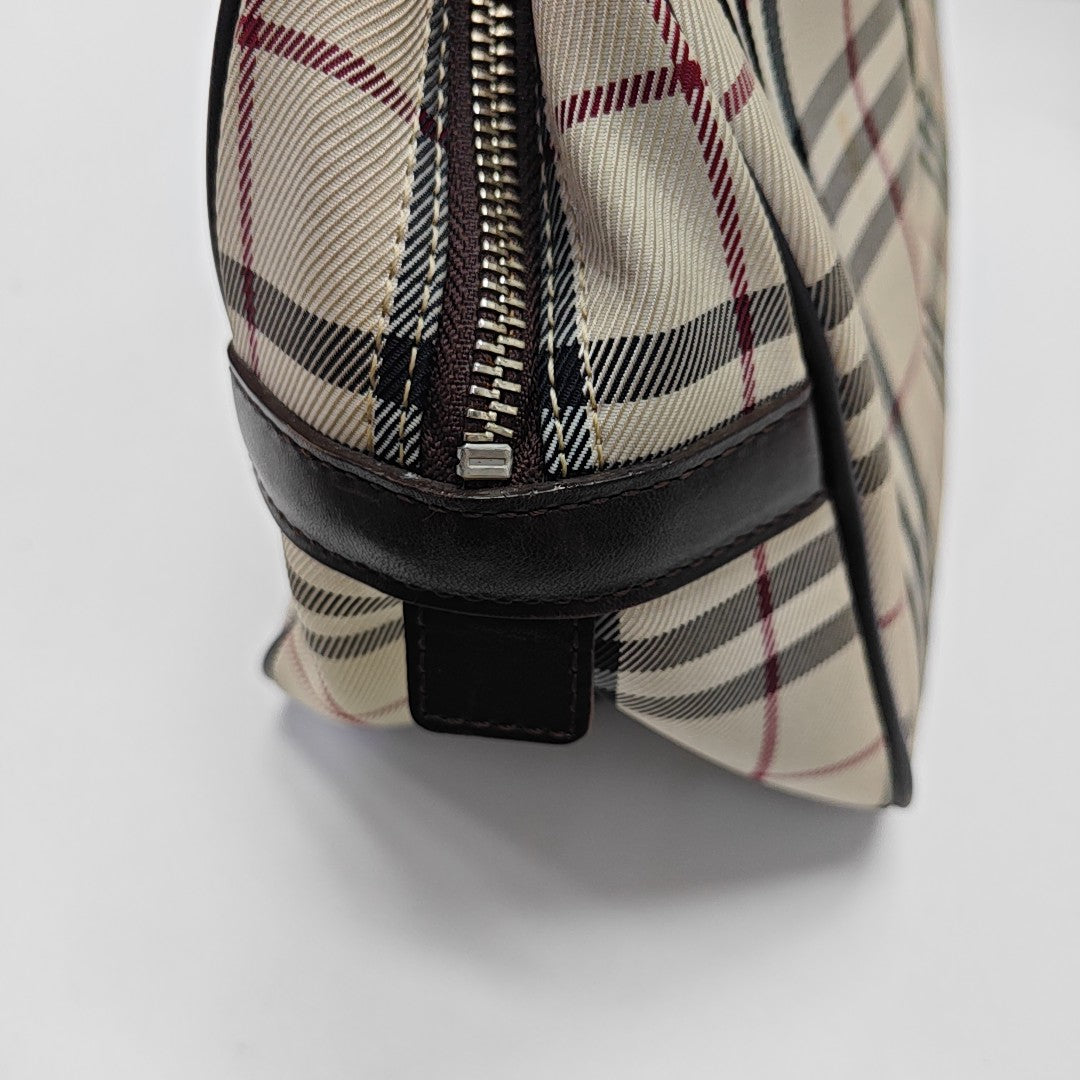 Canvas Top Handle Bag Beige