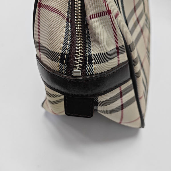 Canvas Top Handle Bag Beige
