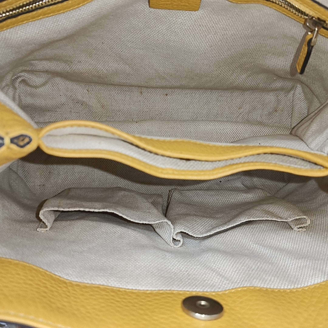Monogram Canvas Tote Bag Beige
