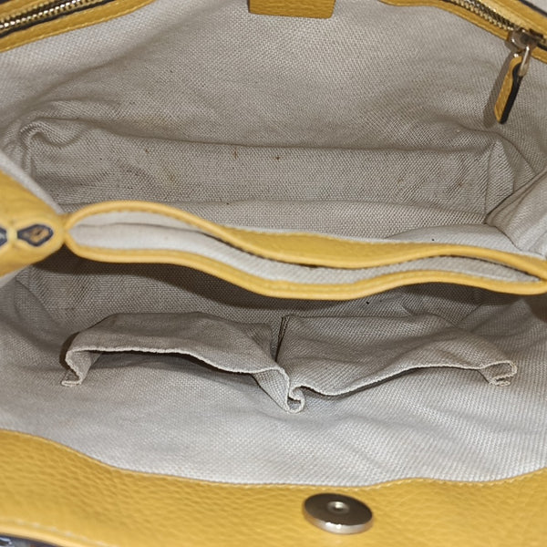 Monogram Canvas Tote Bag Beige