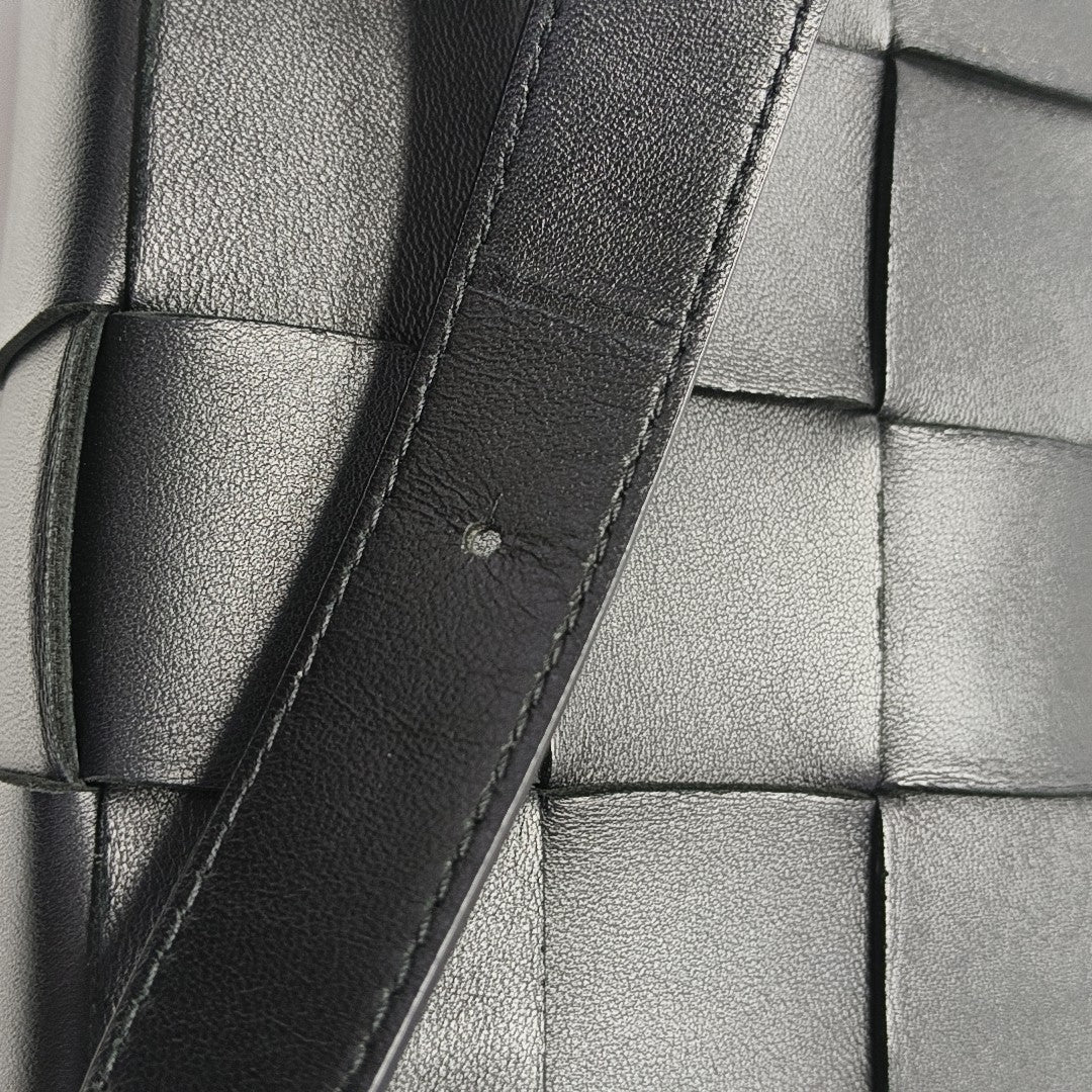 Cassette Medium Lambskin Black