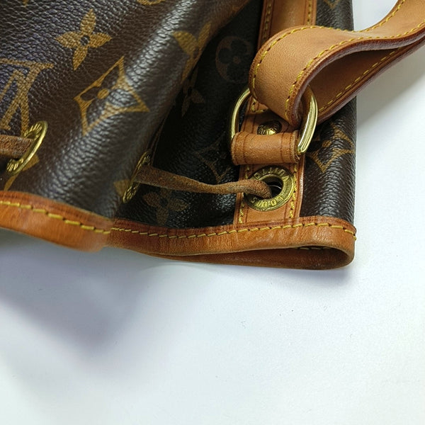 NÉONOÉ PM Monogram Coated Canvas Brown