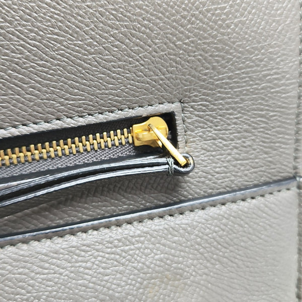 BELT Mini Calfskin Gray