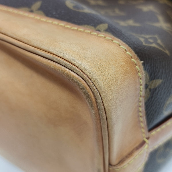NOÉ BB Monogram Coated Canvas Brown